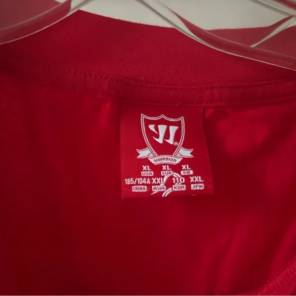 Warrior Red Liverpool FC Short Sleeve Tee - Picture 3 of 4